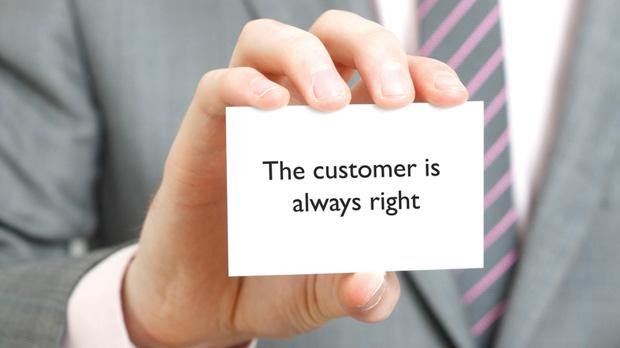 the customer is always right